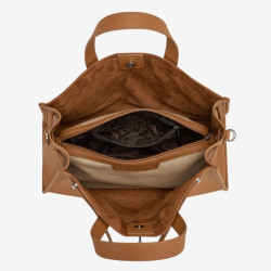 Sac cabas pour femme Tote Land Chatain Camel - Mac Douglas