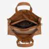 Sac cabas pour femme Tote Land Chatain Camel - Mac Douglas
