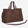 Sac cabas pour femme Tote Land Acajou - Mac Douglas