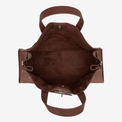Sac cabas pour femme Tote Land Acajou - Mac Douglas