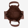 Sac cabas pour femme Tote Land Acajou - Mac Douglas