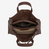 Sac cabas pour femme Tote Land Acajou - Mac Douglas