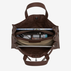 Sac cabas pour femme Tote Land Acajou - Mac Douglas