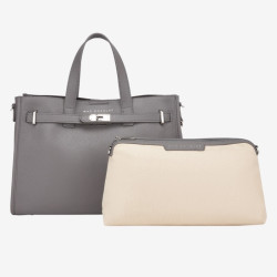 Sac cabas pour femme Tote Land Gris - Mac Douglas