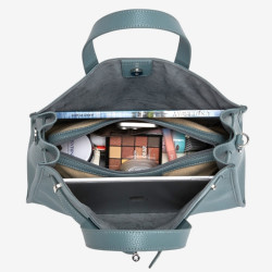 Sac cabas pour femme Tote Land Bleu Jeans - Mac Douglas