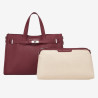 Sac cabas pour femme Tote Land Rouge Rubis - Mac Douglas