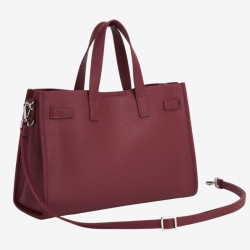 Sac cabas pour femme Tote Land Rouge Rubis - Mac Douglas