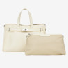 Sac cabas pour femme Tote Land Blanc Ivoire - Mac Douglas