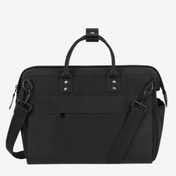 Sac ordinateur Messenger Berlin noir - Cabaïa