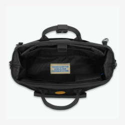 Sac ordinateur Messenger Berlin noir - Cabaïa