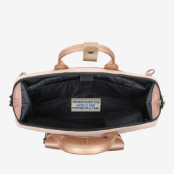 Sac ordinateur Messenger Queretaro rose - Cabaïa