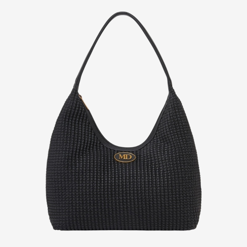Mac Douglas - Sac hobo microfibre Falaise Bryan 2 noir