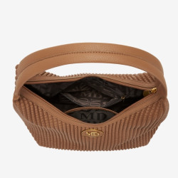 Mac Douglas - Sac hobo microfibre Falaise Bryan 2 châtain