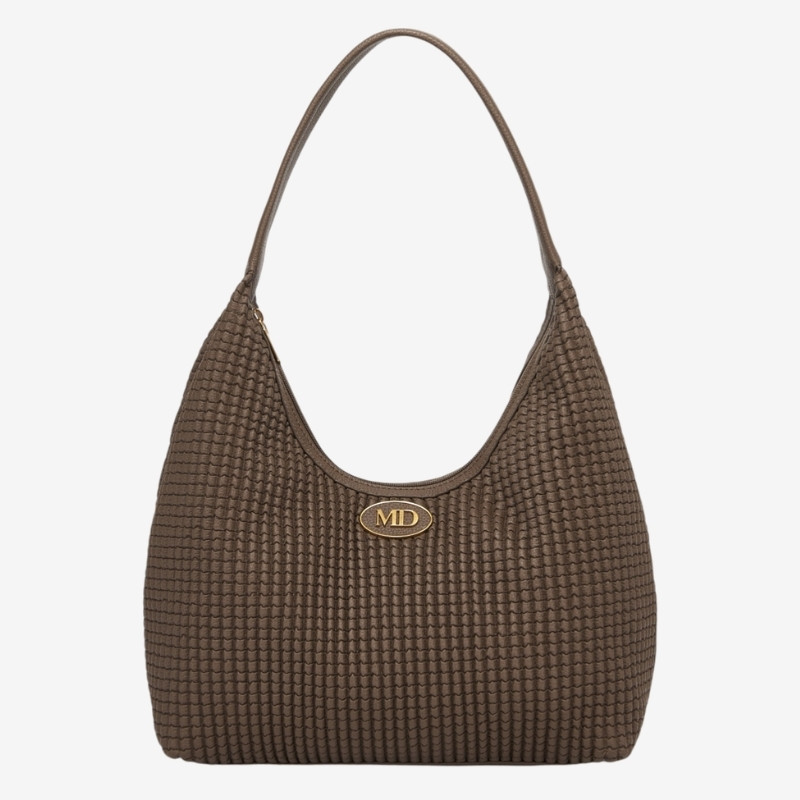 Mac Douglas - Sac hobo microfibre Falaise Bryan 2 brun