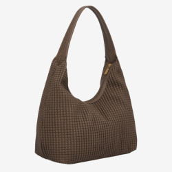 Mac Douglas - Sac hobo microfibre Falaise Bryan 2 brun
