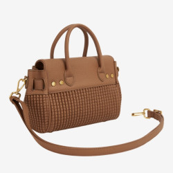 Mac Douglas - Mini sac à main matelassé Pyla 2 Bryan 2 châtain