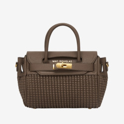 Mac Douglas - Mini sac à main matelassé Pyla 2 Bryan 2 brun
