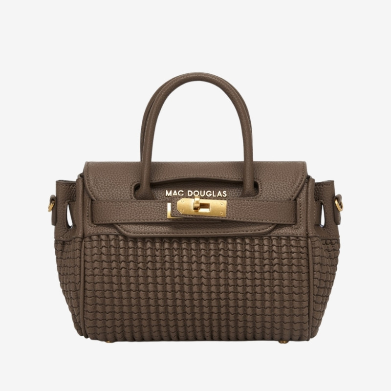 Mac Douglas - Mini sac à main matelassé Pyla 2 Bryan 2 brun