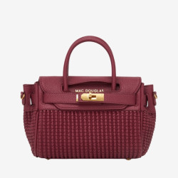Mac Douglas - Mini sac à main matelassé Pyla 2 Bryan 2 rouge rubis