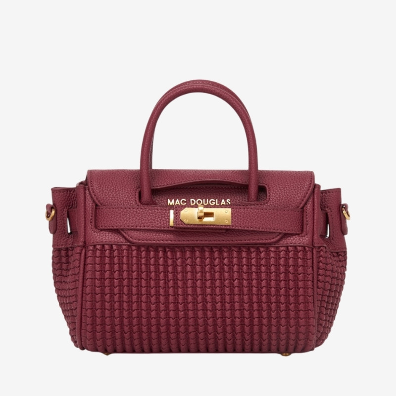 Mac Douglas - Mini sac à main matelassé Pyla 2 Bryan 2 rouge rubis