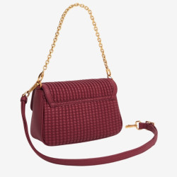 Mac Douglas - Sac à rabat matelassé Kiribati 2 Bryan 2 rouge rubis