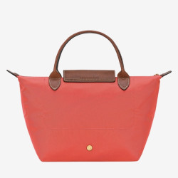 Longchamp -  Sac porté main Le Pliage Original S fraise