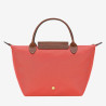 Longchamp -  Sac porté main Le Pliage Original S fraise