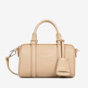 Lancaster – Petit sac polochon zippé S Milano Ana beigefoncé