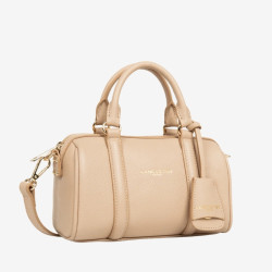 Lancaster – Petit sac polochon zippé S Milano Ana beigefoncé