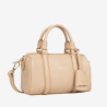Lancaster – Petit sac polochon zippé S Milano Ana beigefoncé