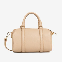 Lancaster – Petit sac polochon zippé S Milano Ana beigefoncé