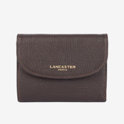Lancaster Paris - Portefeuille dos à dos Dune Marron foncé