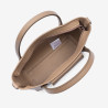Lancaster - petit sac cabas Maya double KBA praline