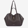 Lancaster - Grand sac cabas épaule Milano Horizon marron foncé