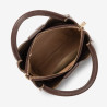 Lancaster – Petit sac à main Ida Double marron or pâle