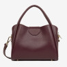 Lancaster – Petit sac à main Ida Double bordeaux foncé