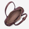 Lancaster - Sac baguette épaule Donna cube bordeaux