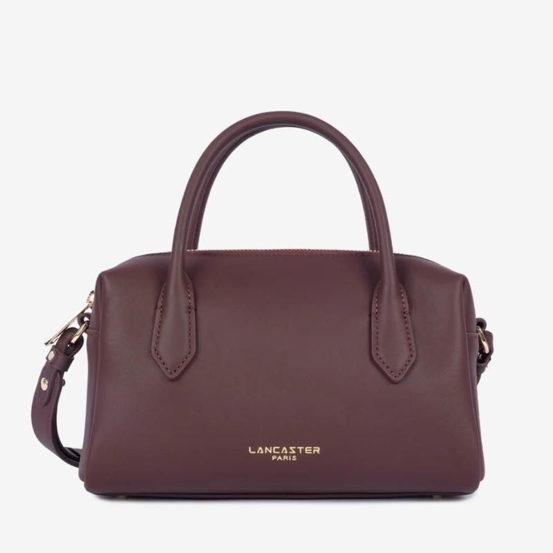 Lancaster - Petit sac à main Donna Cube bordeaux