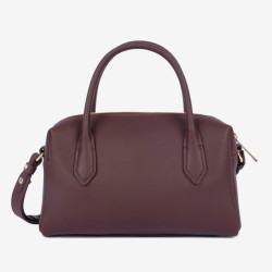 Lancaster - Petit sac à main Donna Cube bordeaux