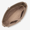 Lancaster - Grand sac besace épaule Milano Horizon sable foncé
