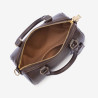 Lancaster – Petit sac polochon zippé S Milano Ana marron foncé