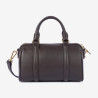 Lancaster – Petit sac polochon zippé S Milano Ana marron foncé