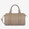 Lancaster – Petit sac polochon zippé S Milano Ana sable foncé