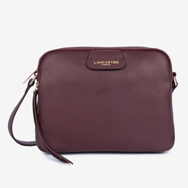 Lancaster Paris - Sac trotteur Dune bordeaux foncé