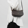 Lancaster - Petit sac besace femme Dune marron foncé