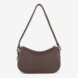 Lancaster - Petit sac besace femme Dune marron foncé