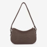 Lancaster - Petit sac besace femme Dune marron foncé