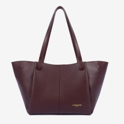Lancaster - Sac cabas épaule tendance Sierra Haus bordeaux foncé