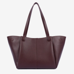 Lancaster - Sac cabas épaule tendance Sierra Haus bordeaux foncé