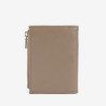 Lancaster - Portefeuille pliant cuir Milano Ana beigefoncé